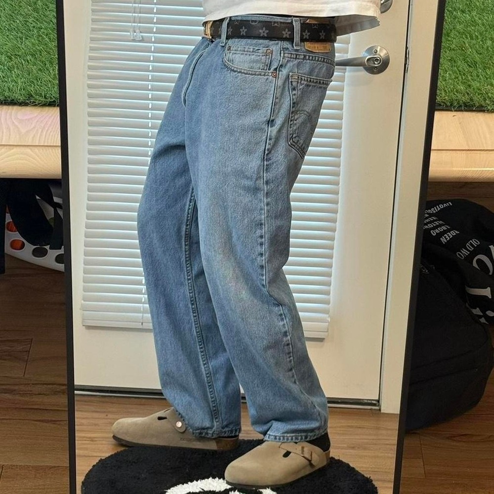 Y2K Levi's 505 Regular fit Light wash 36x30